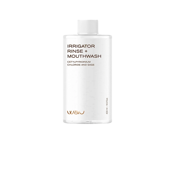 картинка IRRIGATOR RINSE + MOUTHWASH WAU