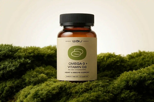 картинка OMEGA-3 + VITAMIN D3 WAU